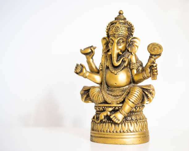 istock golden Ganesha statue spirituality background 1391292001