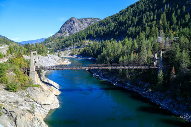 istock Brilliant Suspension Bridge Castlegar British Columbia Canada 1391292814