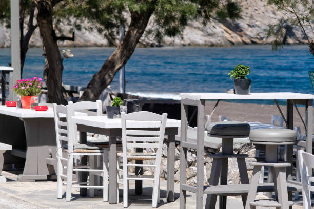 istock Outdoor bars of Greece 1391294263