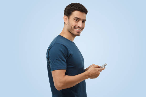 istock Naturally smiling cheerful good-looking man looks at the camera with joyful expression 1391298361