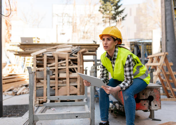 istock Attractive female inspector 1391308787