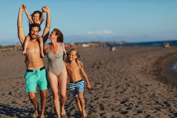 istock Family bonding on vacation 1391309567