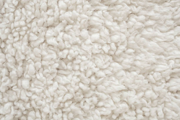white fluffy fur fabric wool texture background - velo casaco imagens e fotografias de stock