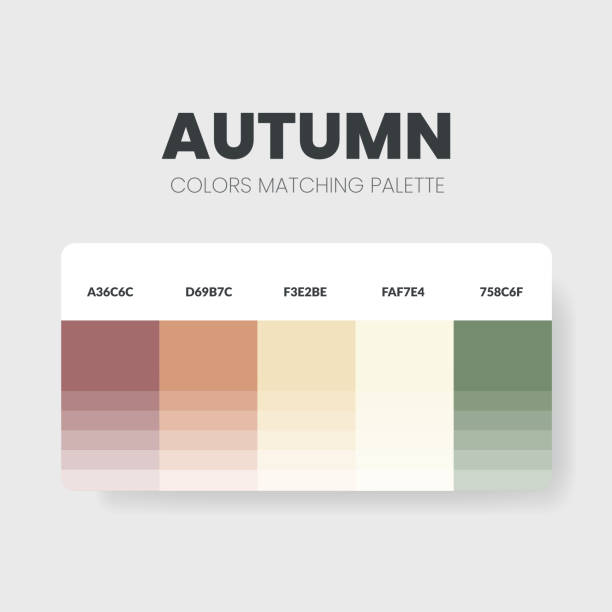 istock color palette or color schemes are trends combinations and palette guides. Example of table color shades in RGB and HEX. A color swatch for lovers of wedding fashion, home, interior design 1391314887