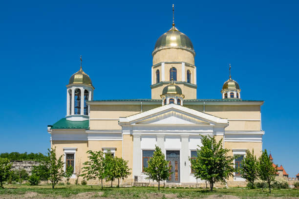 Alexander Nevsky church next to Bender Fortress in Bender (Tighina), Transnistria, Moldova.