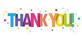 istock THANK YOU! colorful typography banner 1391352876
