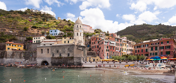 The small fishing village Vernazza is probably the most characteristic of the Cinque Terre and is classified as one of the most beautiful villages in Italy. Vernazza was founded about 1000AD and was ruled by the Republic of Genoa starting in 1276.