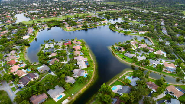 istock View of houses on waterfront in Miami 1391364729