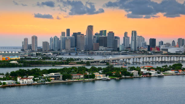 istock View of downtown Miami and Biscayne Bay 1391364747