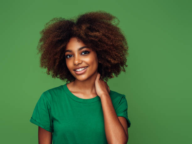istock Beautiful afro woman 1391366039