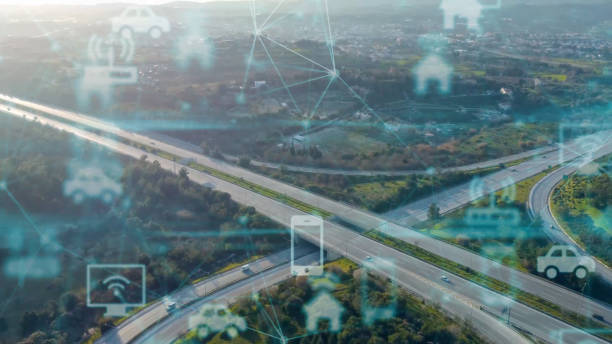 istock Transportation and technology concept. Intelligent Transport Systems. Mobility as a service. 1391369345