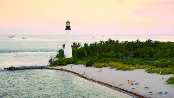 istock Exterior view of Cape Florida lighthouse 1391369408