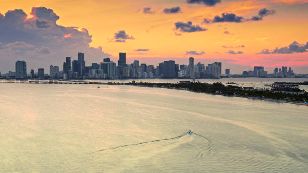 istock View of Miami skyline viewed from Virginia Key 1391369440