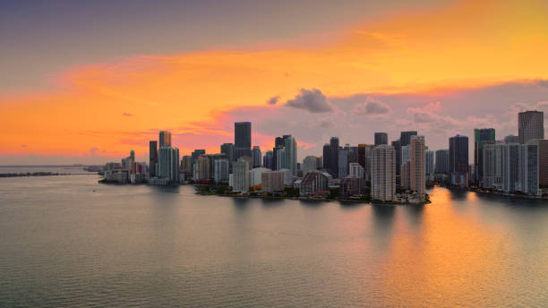 istock Waterfront skyscrapers in downtown Miami 1391369466