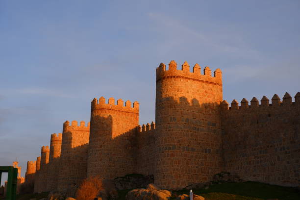 istock Fortification wall of Avila 1391371990