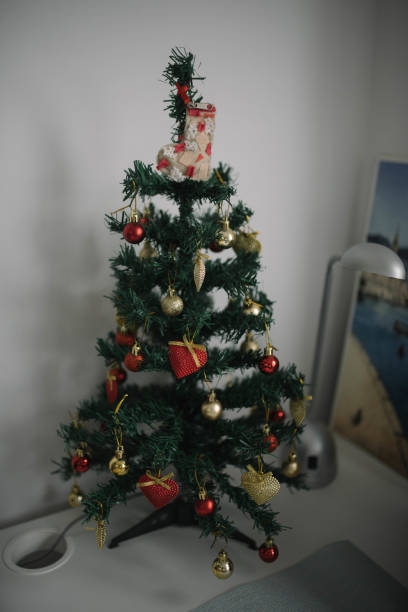 istock Decorated christmas tree. Happy New Year. 1391374210