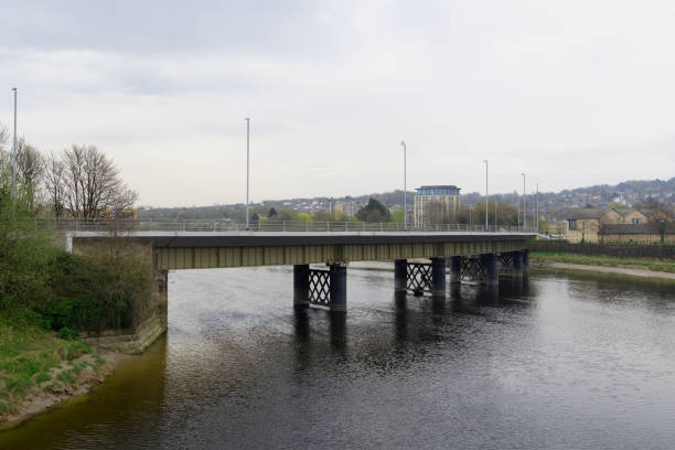 istock Spring time view of the Greyhound Bridge, Lancaster, Lancashire. 1391378406