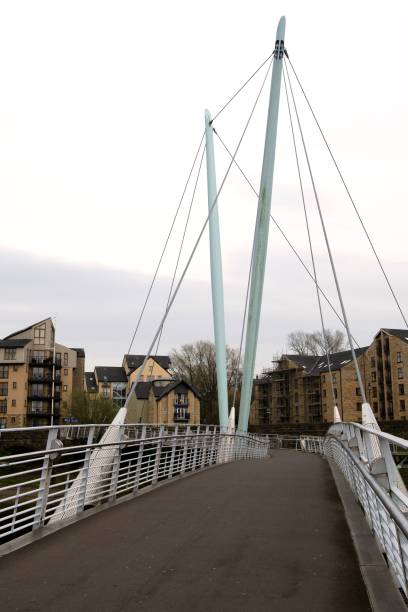 istock The Millennium Bridge, across the River Lune, Lancaster, Lancashire. 1391378532