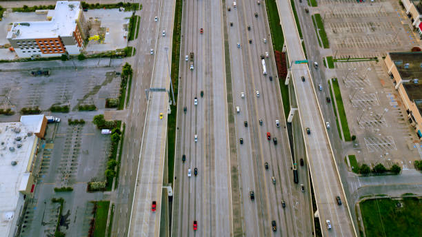 The Katy Freeway at Beltway 8