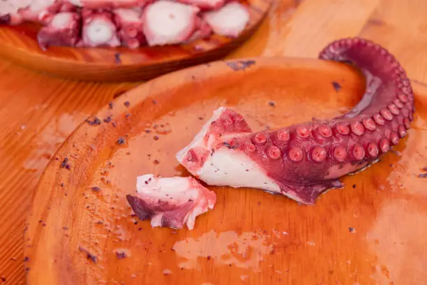 Photo of Pulpo a Feira is the traditional Galician recipe for cooking octopus.