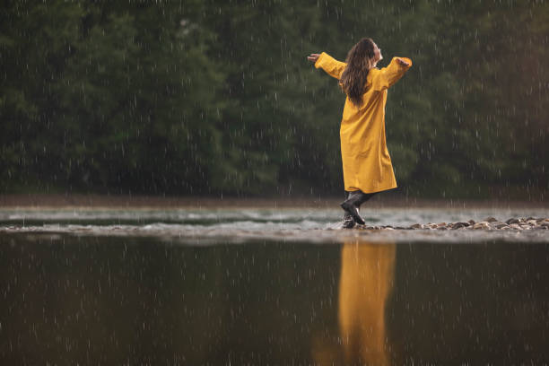 istock How I love rainy days! 1391399961