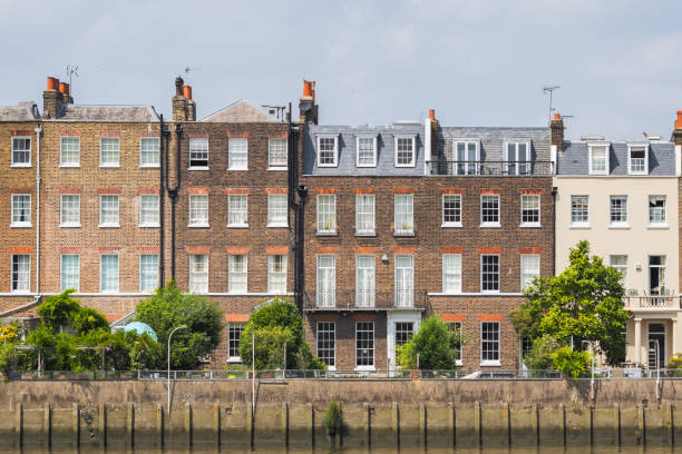 istock Hammersmith Terrace, riverside terraced houses in Hammersmith, London 1391401791