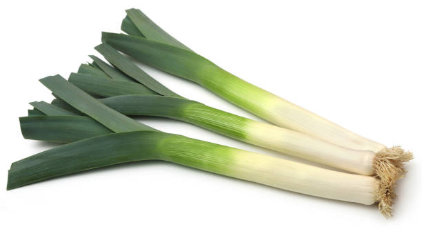 istock Fresh leek stems and leaves 1391402570