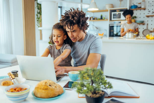 istock Father and daughter having fun 1391402713