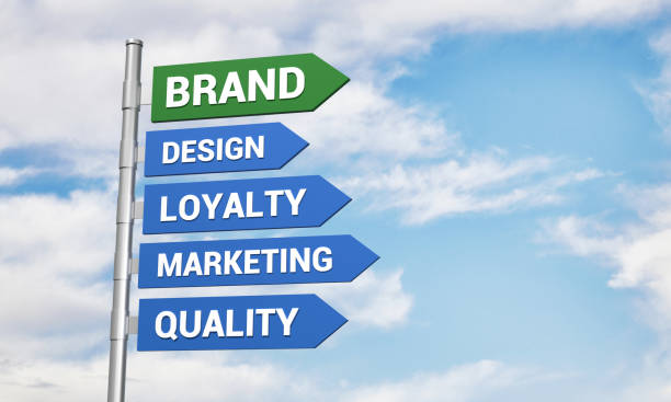 istock Brand Road Direction Signs. 1391418868