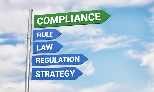 istock Compliance Road Direction Signs. 1391419142