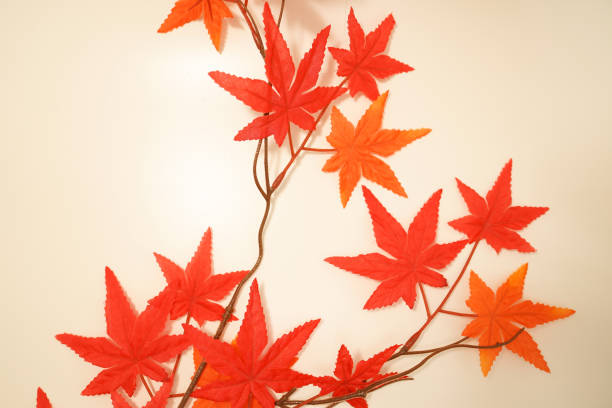 istock Image of autumn leaves (autumn art poetry) 1391430402