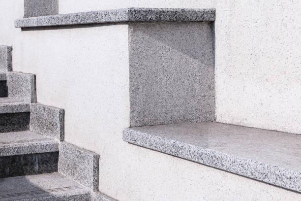 istock City ladder from a gray stone and granite. 1391434606
