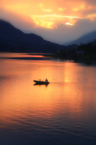 istock Sunset on the Lake 1391440157