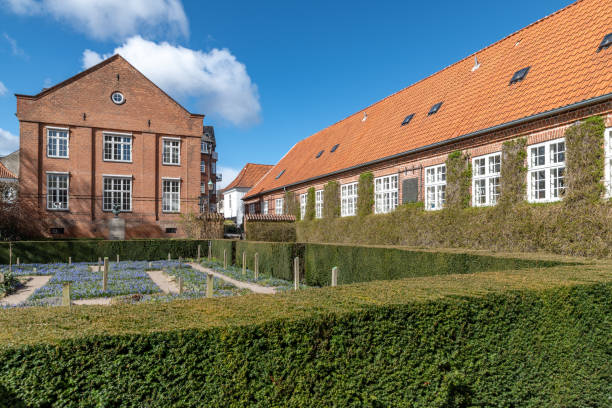 istock Latinerhaven Public Park in Viborg, Denmark 1391443277