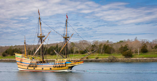 120+ Mayflower Replica Stock Photos, Pictures & Royalty-Free Images