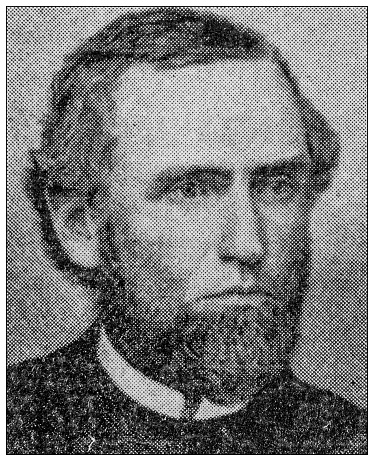 Antique Portrait Of Famous People Henry Huntley Haight Stock