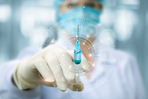 istock The concept of vaccination using the global Internet. 1391461405