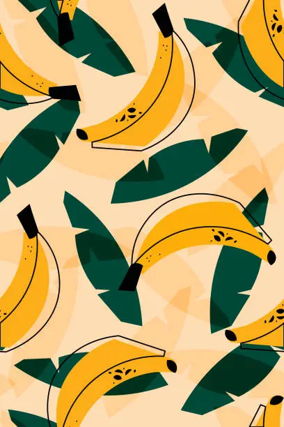 Vector illustration of Bananas
