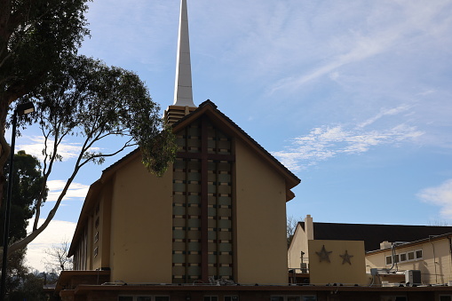 2/1/2022; Burlingame, California:  First Presbyterian church