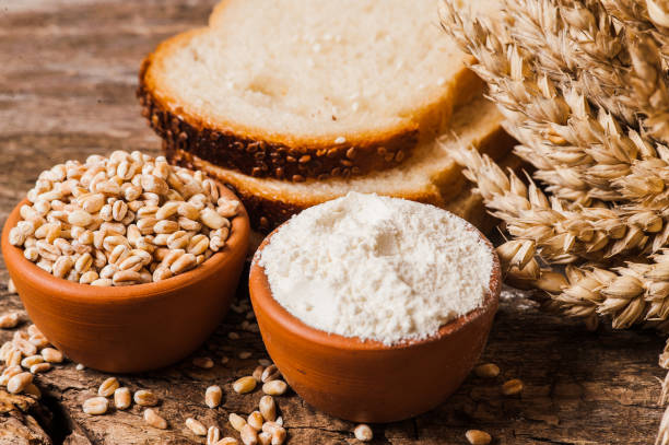 Ear of wheat bread