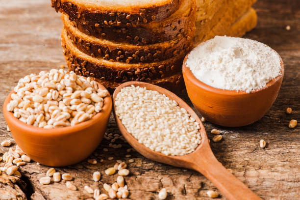 istock Freshly baked bread from quality wheat and flour. 1391478116