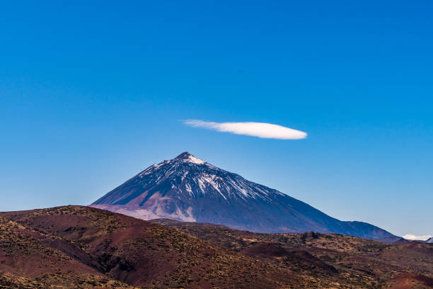 istock Landscape with Teide peak with clouds in Tenerife island 1391488866