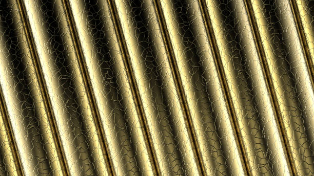 istock Slanted Background - Cracked Gold 1391489164