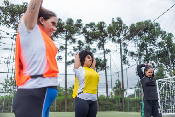 istock Warming up before the football game 1391495266