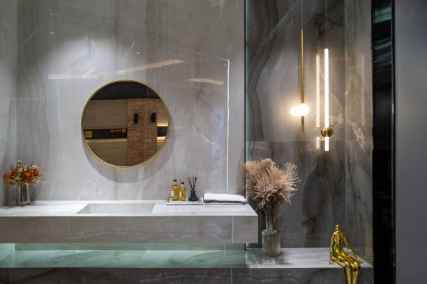 Room sink and mirror