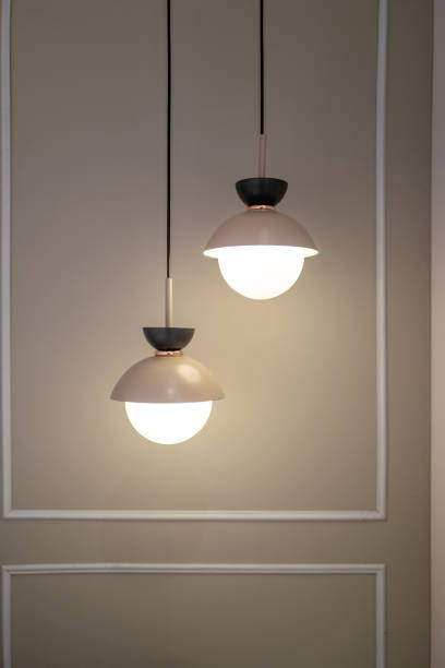 Two bed lights in the bedroom