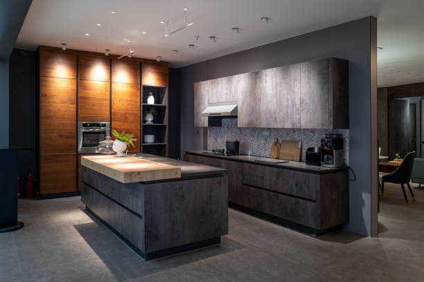 istock Kitchen decoration effect of modern home 1391502254