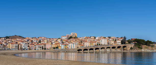 istock Empty beach at Banyuls-sur-Mer, Pyrenees-Orientales, France 1391524910