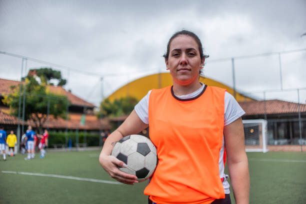 istock Soccer player portrait 1391525591