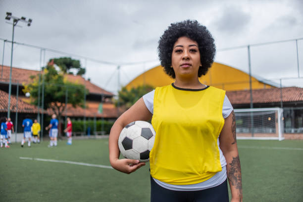 istock Soccer player portrait 1391525598